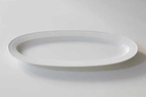 MIYAMA 라카 오벌 접시 (화이트)  31cm 1P
